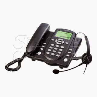 HION DT40 Headset + Handset Telephone w/M202T  Headset