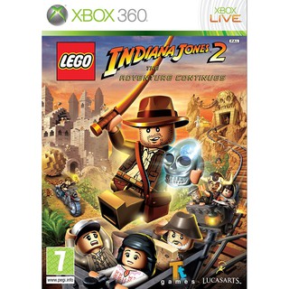 แผ่น XBOX 360 : LEGO Indiana Jones 2 The Adventure Continues ใช้กับเครื่องที่แปลงระบบJTAG/RGH