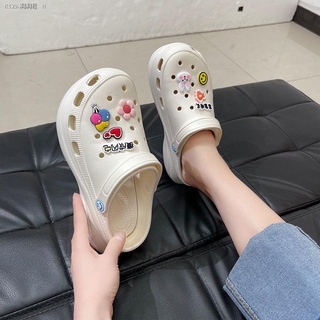 รองเท้าหัวโต ลองเท้าแตะผู้ชาย รองเท้าหัวโต baoji crocs แท้ รองเท้าหัวโตผู้หญิง รองเท้าหัวโตพื้นสูง รองเท้าแตะปั๊บป้ารองเ