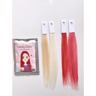 ทรีทเม้นท์เปลี่ยนสีผม  ROSE GOLD-CANDY COLOR KERATIN TREATMENT (แคนดี้คัลเลอร์เคราตินทรีทเม้นท์)