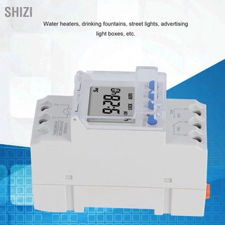 ShiZi สวิทช์ตั้งเวลาอิเล็กทรอนิกส์อัจฉริยะ 85-265V 16A