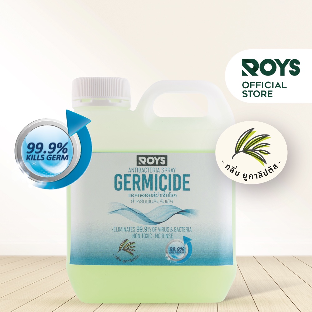 รอยส์ สเปรย์แอลกอฮอล์ ROYS Germicide ขนาด 1000 มล.