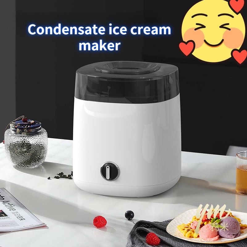 DIY  พ่อแม่ลูก  เครื่องทำไอศกรีมอัตโนมัติเย็นล่วงหน้า  เครื่องทำไอศครีม  เครื่องทำไอศกรีมมินิโฮม