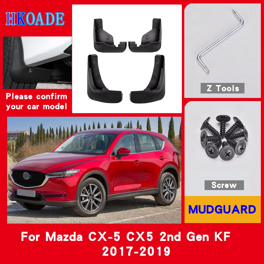 Car Fender Mud Flaps For Mazda CX-5 CX5 2nd Gen KF 2017 - 2019 ...