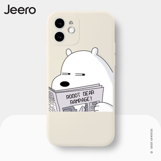 JEERO เคสไอโฟน เคสซิลิโคนนุ่มขอบเหลี่ยมกันกระแทกลายการ์ตูนอนิเมะตลก เคสโทรศัพท์ Compatible for iPhone 13 12 11 Pro Max SE 2020 X XR XS 8 7 6 6S Plus xsmax 6splus 7plus 8plus พลัส HFC296