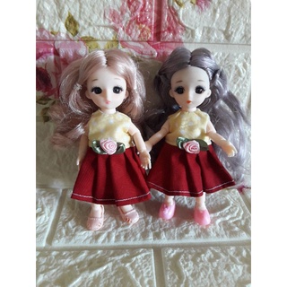 ชุดเดรส สําหรับแต่งตัวตุ๊กตาบาร์บี้ bjd, lati y ขนาด 15 ซม. - 16 ซม.