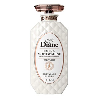 MOIST DIANE ทรีทเมนต์ มอยส์ ไดแอน เอ็กซ์ตร้า มอยส์ แอนด์ ชายน์ อาร์แกนออยล์ ออร์กานิค ชุดละ 2 ขวด ขวดละ 450 มิลลิลิตร