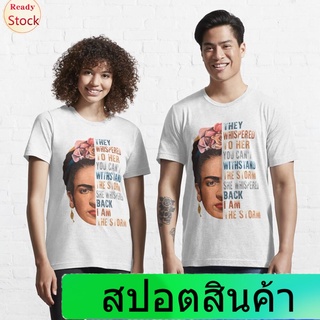 เสื้อยืดลำลอง Frida Kahlo Essential T-Shirt Mens Womens T-shirts