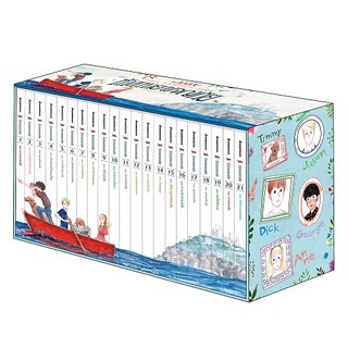 ถูกกว่าร้าน!! Box set ชุด ห้าสหายผจญภัย ครบเซต 21 เล่ม!! ห้าสหาย ห้าสหายผจญภัย