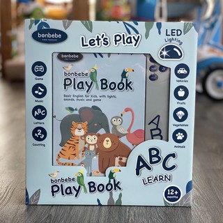 (ของแท้)Bonbebe play book (หนังสือพูดได้)
