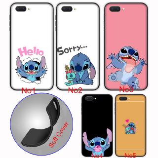 252NO เคสมือถือซิลิโคนนิ่มลาย Stich น่ารัก สำหรับ OPPO A1 A3S A5 A5S A7 A7X AX5s