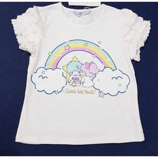 เสื้อ Sanrio แท้ ลดเกือบ 50 % ใหม่ป้ายห้อย Size 110,160 เสื้อซานริโอ้ เสื้อ Little Twin Star ชุด Sanrio ชุดซานริโอ้