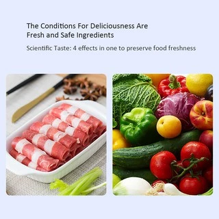 Eraclean เครื่องฟอกอากาศ ดับกลิ่นตู้เย็น ฆ่าเชื้อ ปรับอากาศ Refrigerator Deodorizer ดับกลิ่น สําหรับตู้เย็น