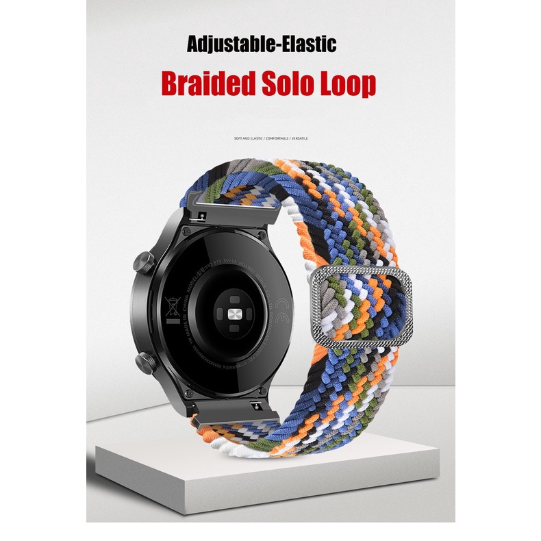 สายนาฬิกาข้อมือไนล่อน 22 มม. สําหรับ Realme Watch 2/Realme Watch 2 Pro Smart Watchband #8