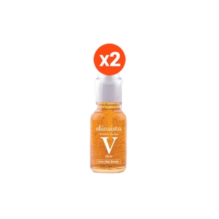 [เซ็ต2ชิ้นสุดคุ้ม] - Skinsista V Clear Booster วิตามินบูสเตอร์สำหรับผู้ที่มีปัญหาสิว รอยจากสิว และผิวมัน (15 ml x2)