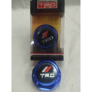 ฝาน้ำมันเครื่อง(TRD)สำหรับ TOYOTA สีน้ำเงิน ราคาต่อชิ้น