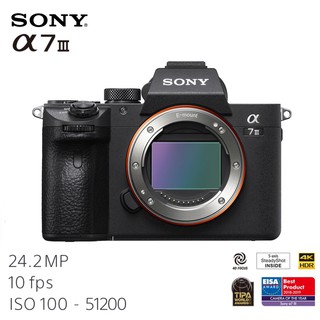 Sony a7 MK III Body Only (สินค้าประกันศูนย์SONY) แถมแผ่นกันรอย, SD16 GB