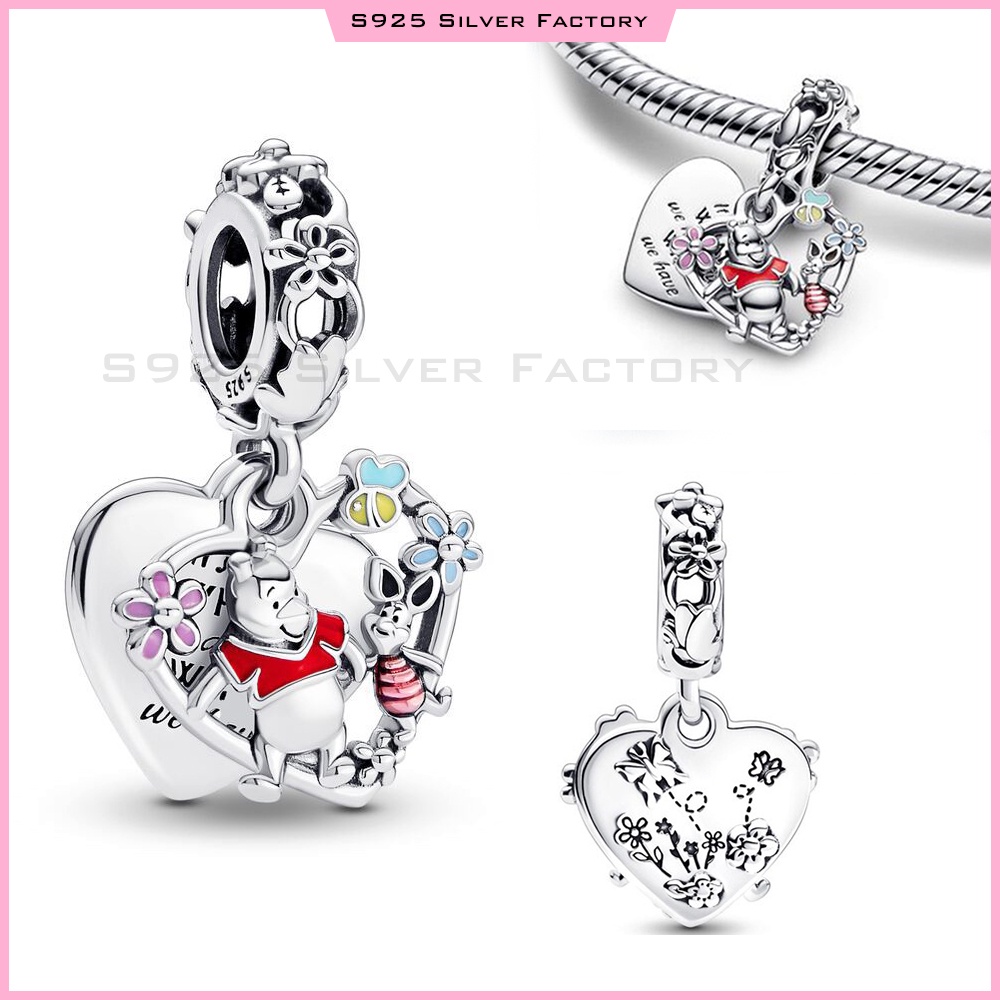 จี้ลูกปัด รูปการ์ตูนหมีพูห์ 3 มิติ สําหรับห้อยตกแต่ง - รูปที่ 4