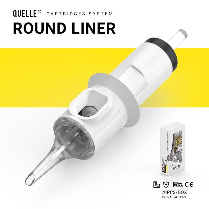 RL14 Quelle Premium Tattoo Cartridges 1 กล่อง - เข็มสัก 14RL
