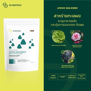 Sea Weed สาหร่ายทะเลสกัด ช่วยในการสะสมอาหารเพื่อการออกดอก กระตุ้นการออกดอก ชนาด 500 กรัม