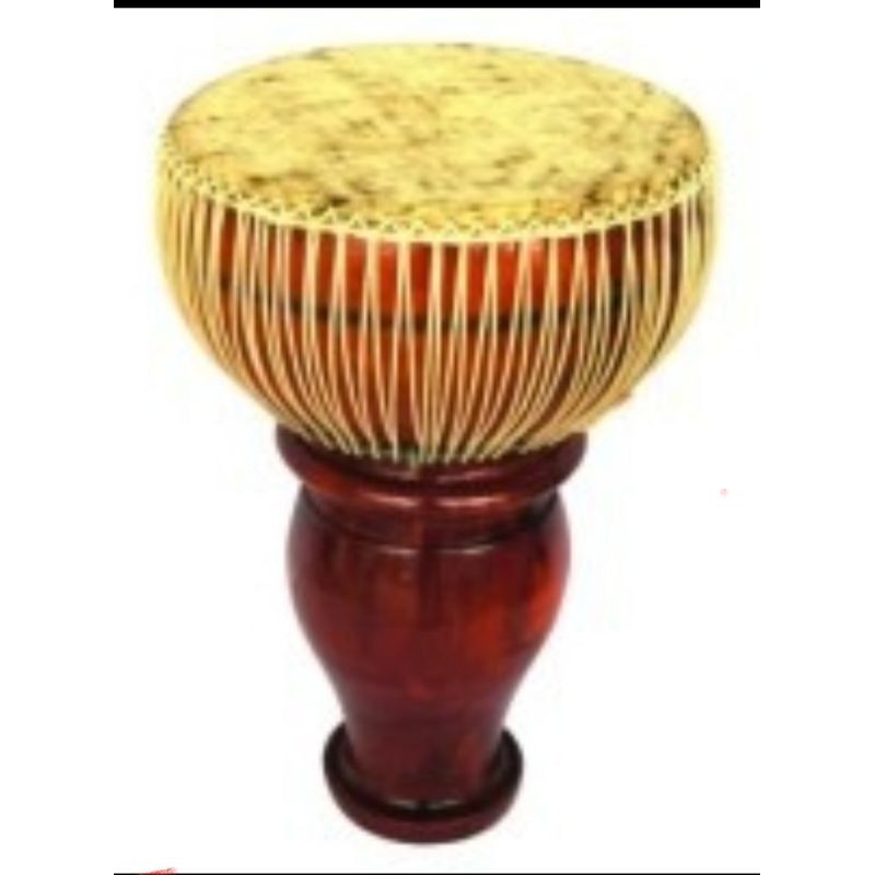 กลองโทน กลอง แขก แบบขึงเชือกเหลือง