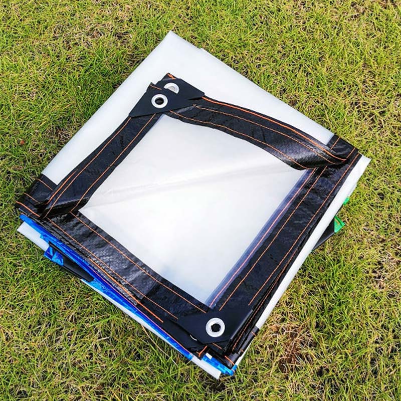 Intelscore💦 PVCผ้าใบใส พลาสติกใส ขอบเย็บฝังเชือก 3*4M / 2*4M / 2*3M - รูปที่ 4