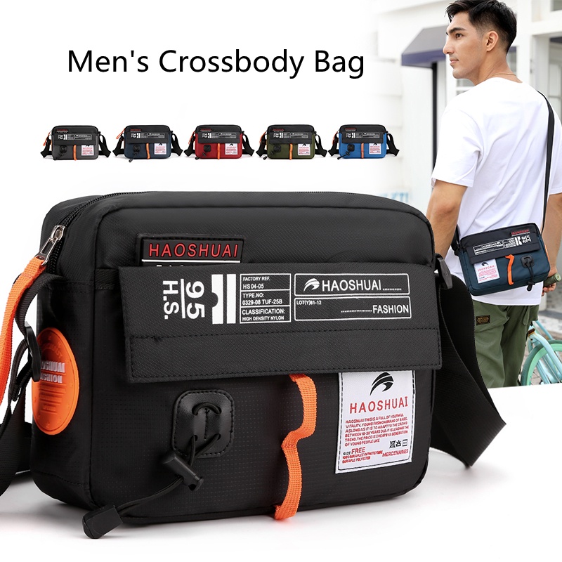 New Fashion Nylon Men's Crossbody Bag