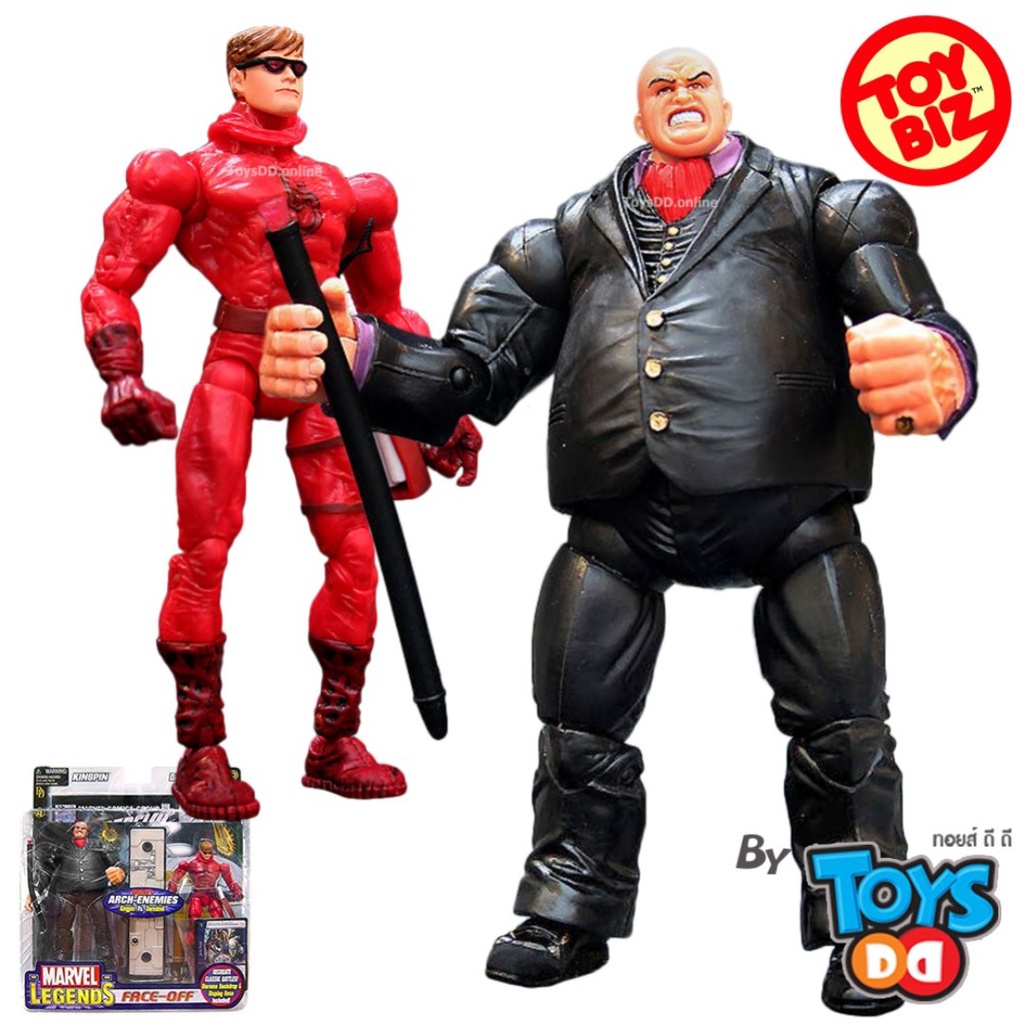 Marvel Toybiz Face-Off Kingpin & Daredevil Serie I (Variant)