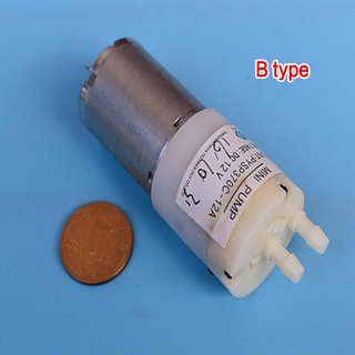 DC 6V-12V Self-priming Pump Micro Vacuum Pump 370 Diaphragm Pump Small Water Suction Pump for Water Dispenser Water Pump