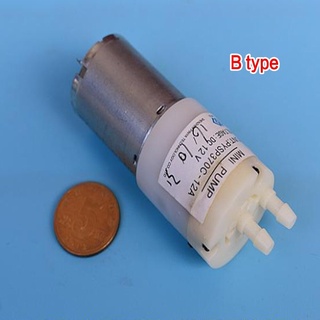 DC 6V-12V Self-priming Pump Micro Vacuum Pump 370 Diaphragm Pump Small Water Suction Pump for Water Dispenser Water Pump