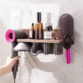 แร็คไม้แขวนไดร์เป่าผม แบบติดผนัง HD08 สําหรับ Dyson Dyson