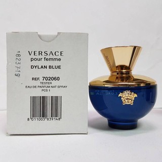 น้ำหอมแท้ Versace Pour Femme Dylan Blue EDP 100ml กล่องเทสเตอร์ของแท้