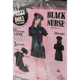 ชุดแฟนตาซี Black Nurse ญี่ปุ่น