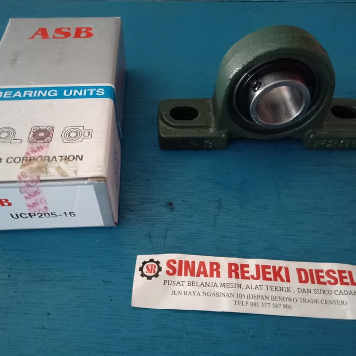 Bearing Laher Laker Pillow Block UCP 205-16 UCP 205 - 16 Axle 25 mm