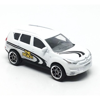 Majorette Citroen C Crosser - The Beach - White Color /Wheels 5HC /scale 1/64 (3 inches) no Package