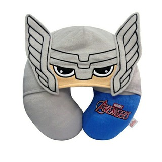 หมอนรองคอมีหมวกทอร์ เทพเจ้าสายฟ้า Thor Avengers [ของแท้]