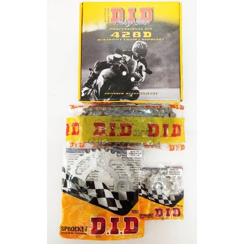 ชุดโซ่สเตอร์DID 428D : HONDA Wave 110i , 110inew , 125