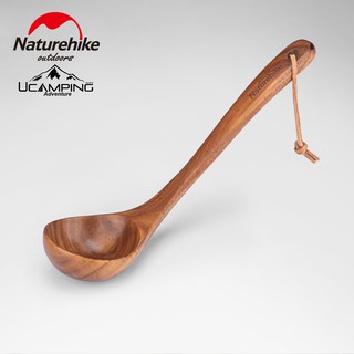 ช้อนตักซุป Naturehike Glamping wooden shovel ( รับประกันของแท้ศูนย์ไทย )