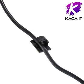 กิ๊บล็อคสายไฟ แบบกาวสองหน้า สำหรับเดินสายไฟ เก็บสายไฟกล้องติดรถ (ยาว18mm x กว้าง 13mm x สูง10 mm)
