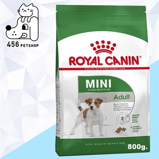 [ ex.11/4/24]  Royal Canin 800g. Mini Adult สำหรับสุนัขโต พันธ์ุเล็ก 🐩