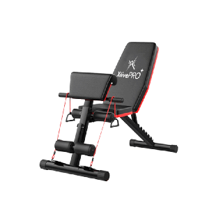 XtivePRO ม้านั่งยกน้ำหนัก ม้านั่งบริหารร่างกาย เก้าอี้ยกน้ำหนัก ม้านั่งดัมเบล Adjustable Weight Bench