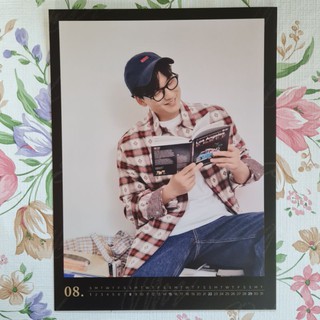 [แท้/พร้อมส่ง] หน้า​ปฏิทิน​ตั้งโต๊ะแบ่งขาย คิมนัมกิล Kim Nam Gil 2021 Seasons Greetings Desk Calendar