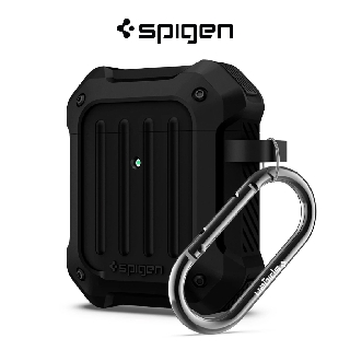 SPIGEN เคสหูฟังไร้สาย พร้อมคาราบิเนอร์ สําหรับ Apple AirPods 2nd Gen 1st Gen