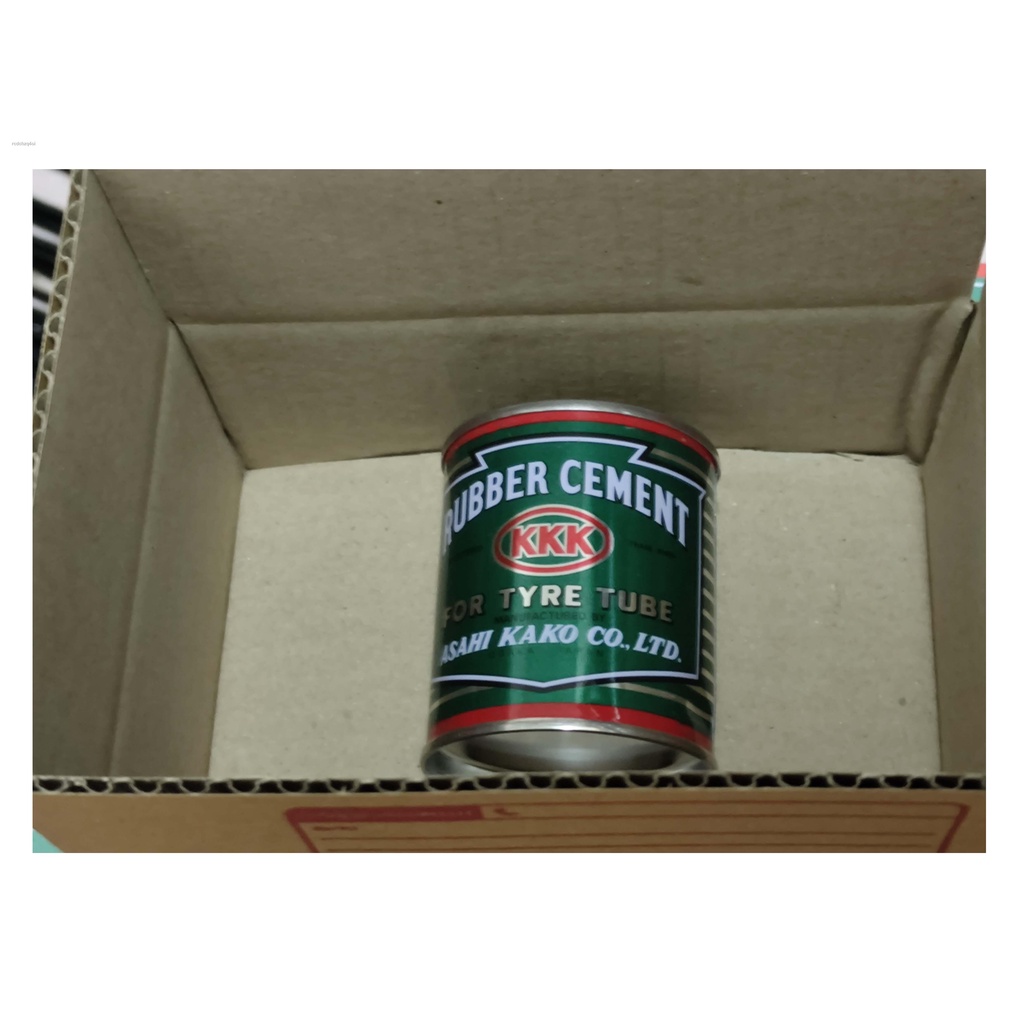 กาวปะยาง กาวยาง 3K กาว3เค KKK RUBBER CEMENT FOR TYRE TUBE size 80 g (1