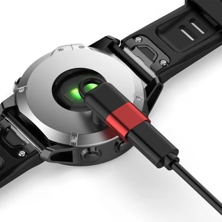 Ankndo สายชาร์จ Garmin อะแดปเตอร์ชาร์จ Type C Micro USB ตัวเมีย เป็น 4pin สําหรับนาฬิกา Garmin Fenix 7 6 5