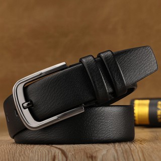 Jim Smitt เข็มขัดหนัง เข็มขัดหนังผู้ชาย - Mens genuine leather belt NO.J006