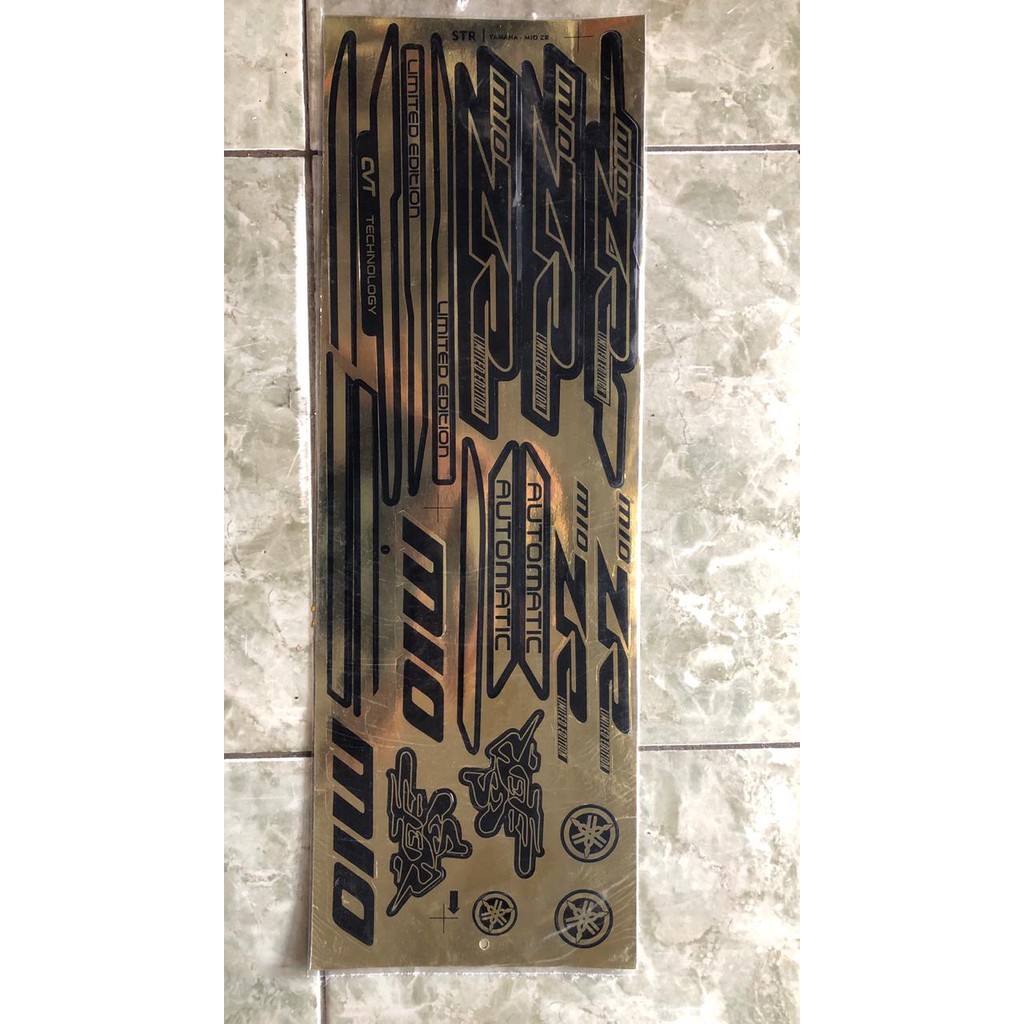 สติ๊กเกอร์ Mio สติ๊กเกอร์ Mio Zr Striping