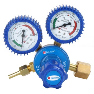 Welding equipment OXYGEN HI-LUX REGULATOR Soldering welding equipment Hardware hand tools เครื่องเชื่อม อุปกรณ์ เกจ์ปรับ