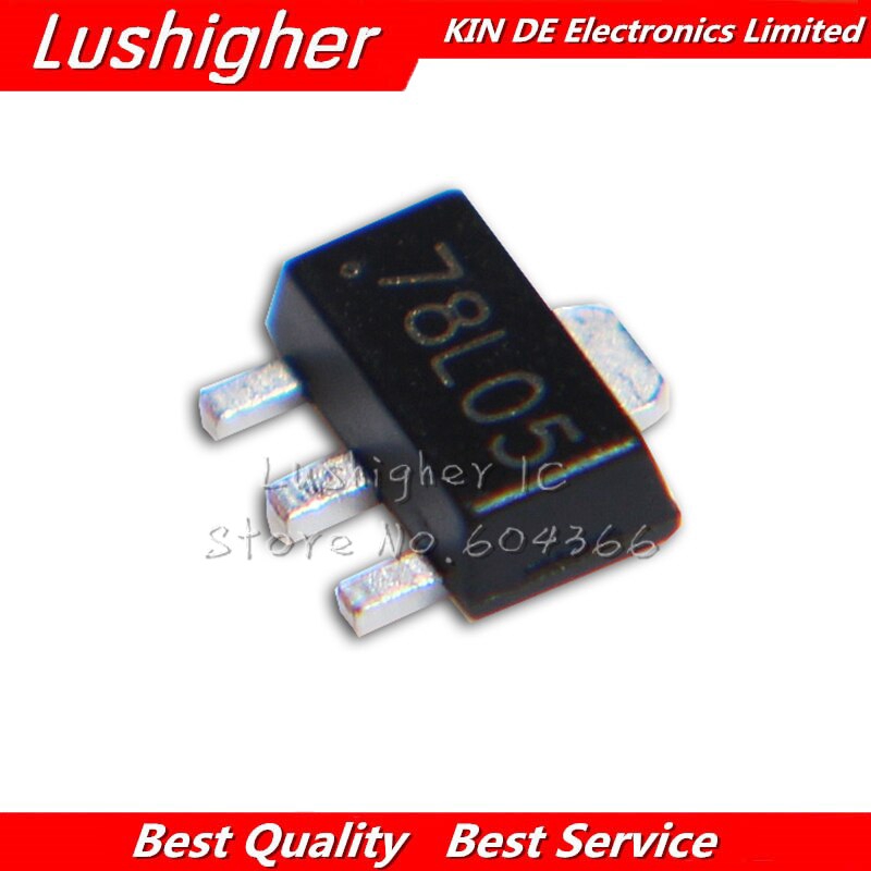 SOT89 50 ชิ้น SMD 78L05 Triode ใหม่ Mlc3