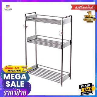 ชั้นวางสแตนเลส3ชั้นกว้าง KECH HBS-03W3-TIER SHELF UNIT KECH HBS-03W